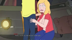 Rick and Morty Sex Game : Another Way Home